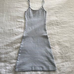 Brandy Blue and White Body con dress